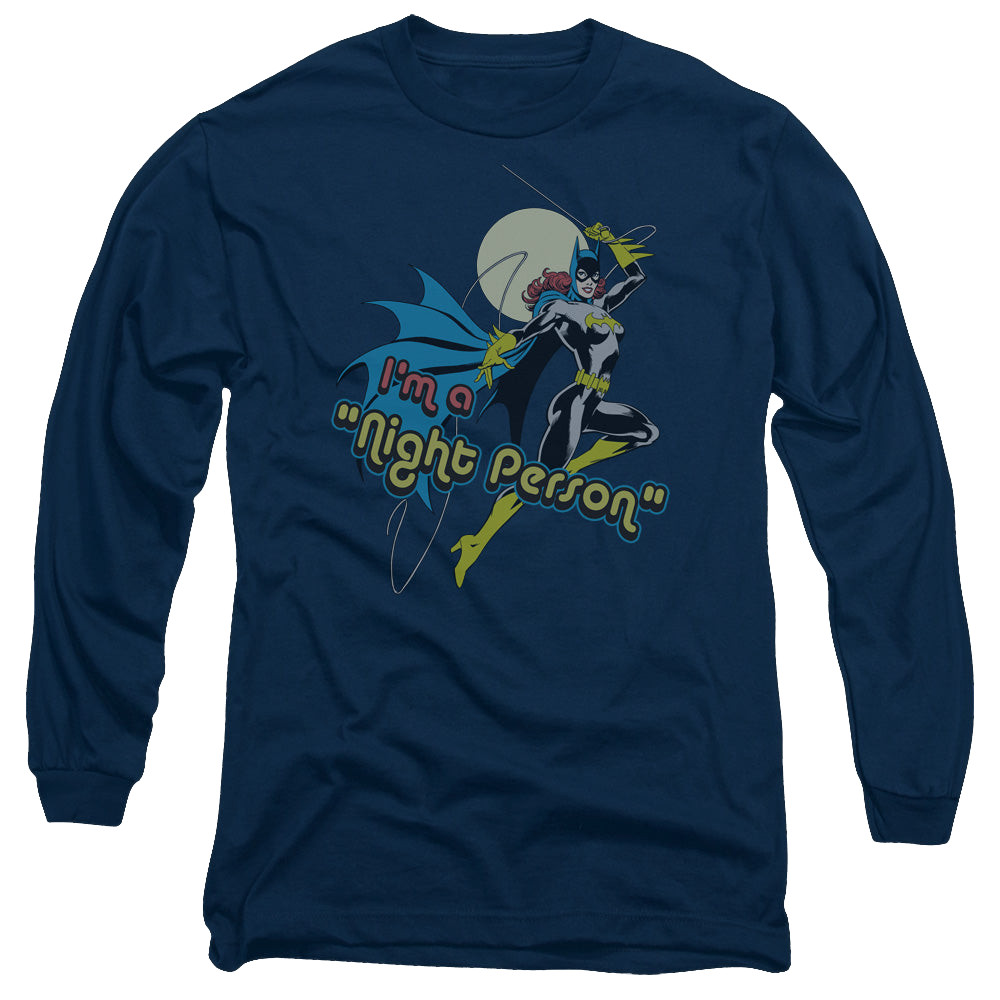 Batgirl Night Person - Men's Long Sleeve T-Shirt Men's Long Sleeve T-Shirt Batman   