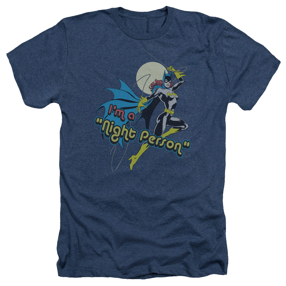 Batgirl Night Person - Men's Heather T-Shirt Men's Heather T-Shirt Batman   
