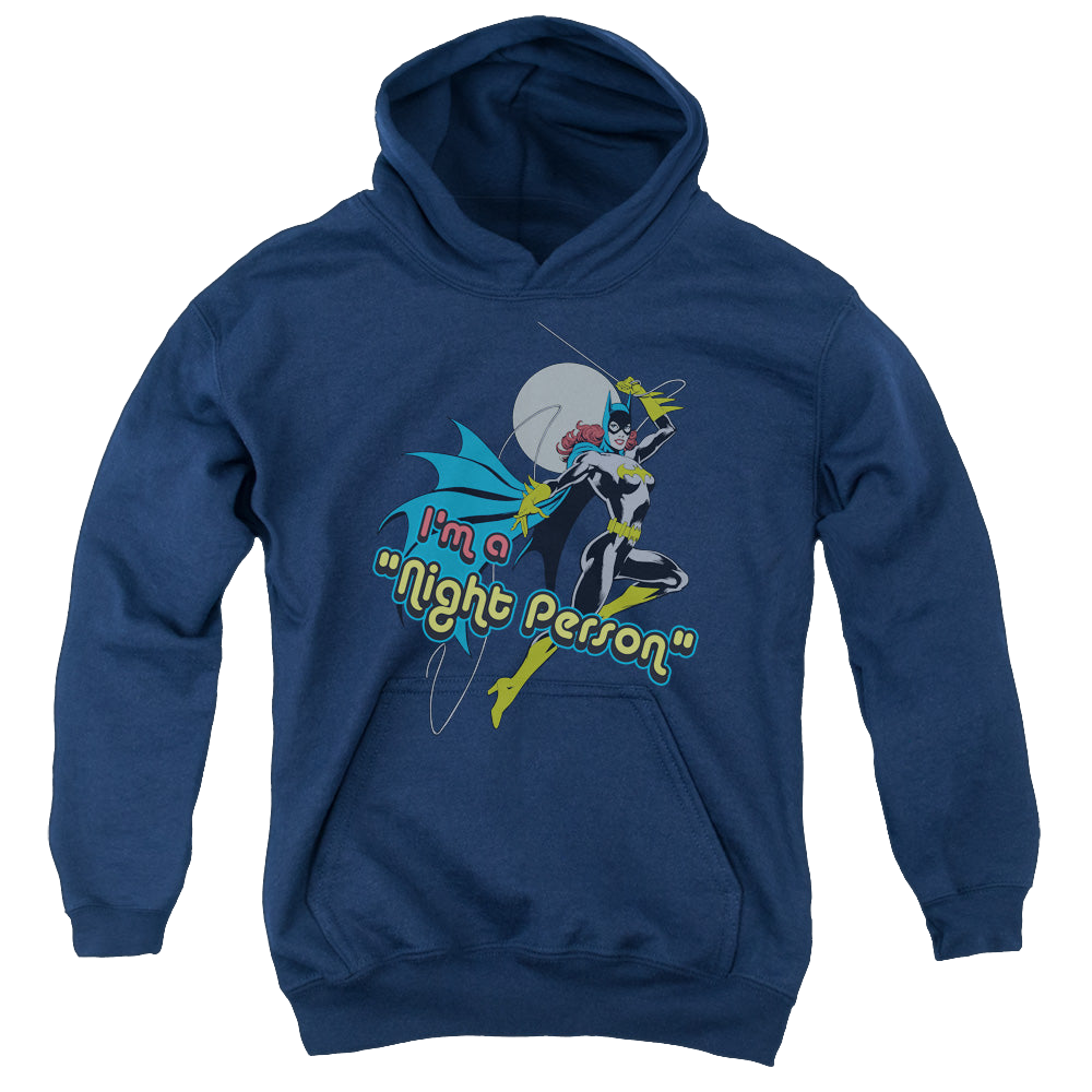 Batgirl Night Person - Youth Hoodie Youth Hoodie (Ages 8-12) Batman   