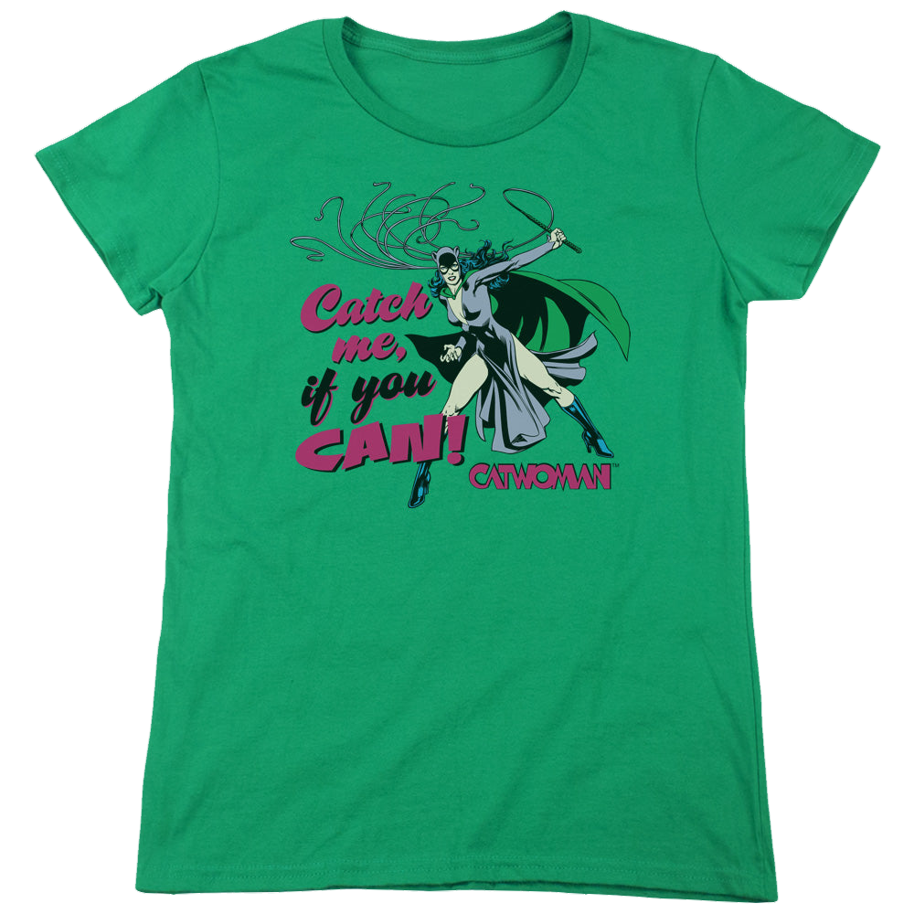 Catwoman Catch Me - Women's T-Shirt Women's T-Shirt Catwoman   