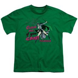 Catwoman Catch Me - Youth T-Shirt Youth T-Shirt (Ages 8-12) Catwoman   