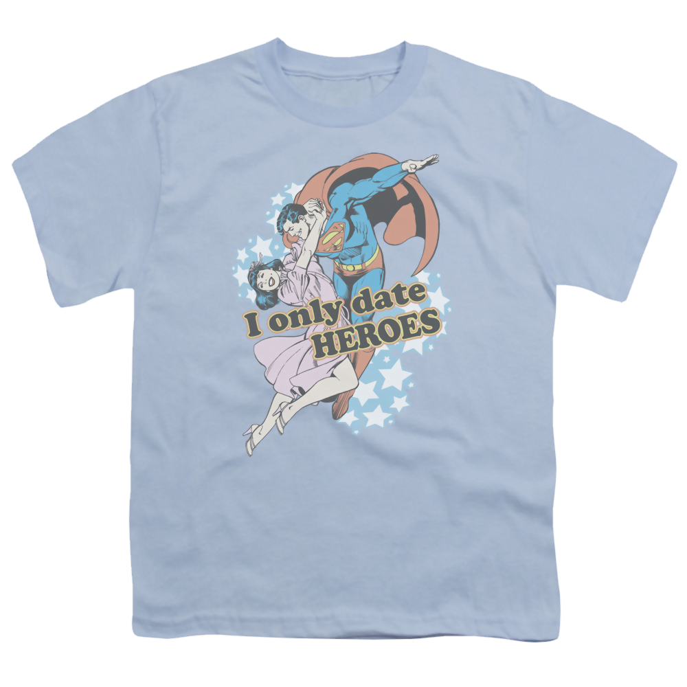 Superman Fickle - Youth T-Shirt Youth T-Shirt (Ages 8-12) Superman   