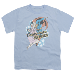 Superman Fickle - Youth T-Shirt Youth T-Shirt (Ages 8-12) Superman   