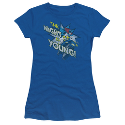 Batgirl The Night Is Young - Juniors T-Shirt Juniors T-Shirt Batman   