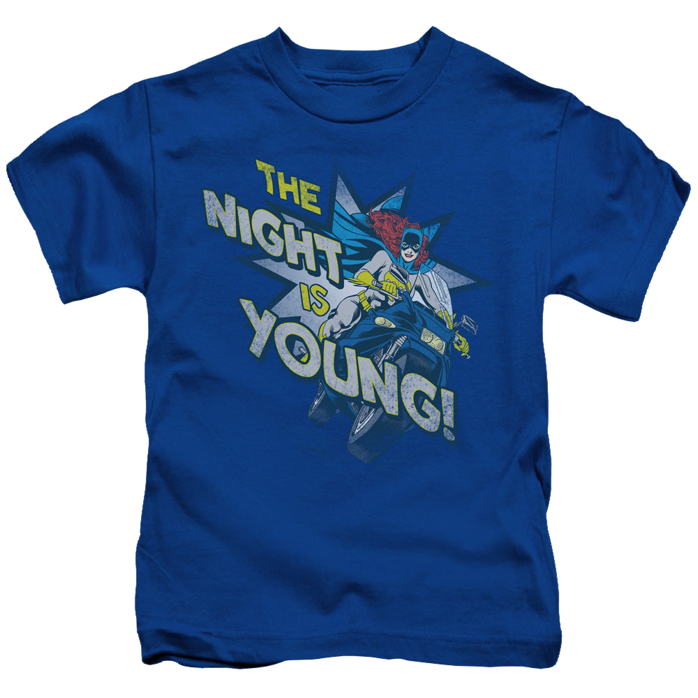 Batgirl The Night Is Young - Kid's T-Shirt Kid's T-Shirt (Ages 4-7) Batman   