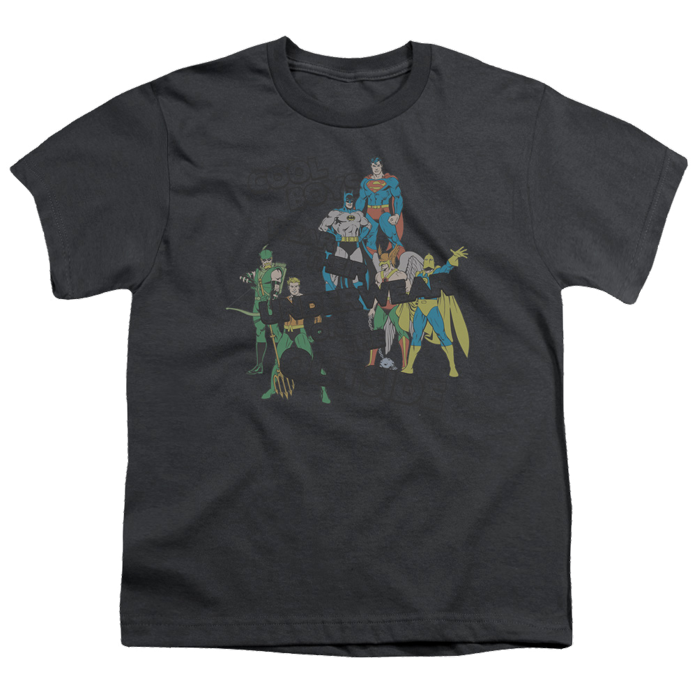 Justice League Underwear - Youth T-Shirt Youth T-Shirt (Ages 8-12) Justice League   