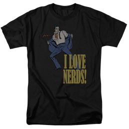 DC Comics I Love Nerds - Men's Regular Fit T-Shirt Men's Regular Fit T-Shirt Superman   
