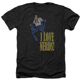 DC Comics I Love Nerds - Men's Heather T-Shirt Men's Heather T-Shirt Superman   