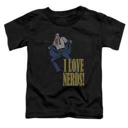 Superman I Love Nerds - Toddler T-Shirt Toddler T-Shirt Superman   