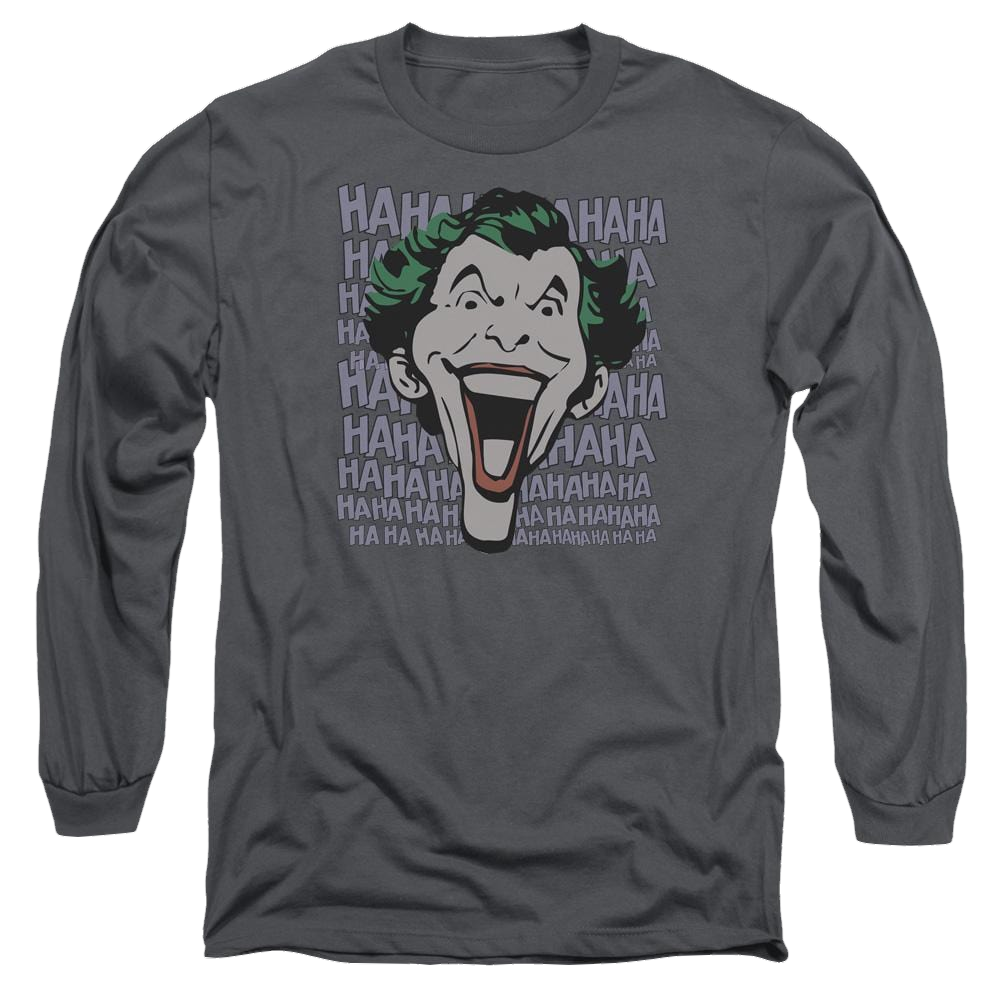 DC Comics Dastardly Merriment - Men's Long Sleeve T-Shirt Men's Long Sleeve T-Shirt Joker   