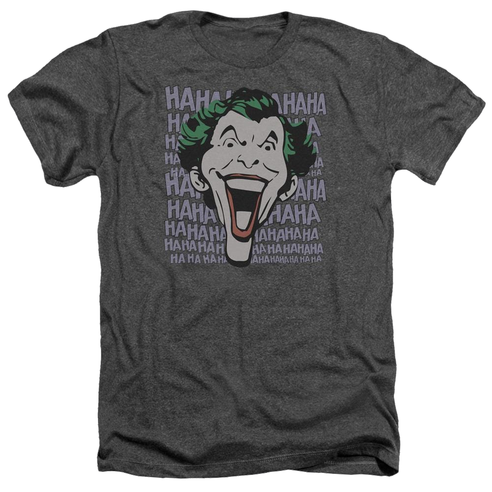 DC Comics Dastardly Merriment - Men's Heather T-Shirt Men's Heather T-Shirt Joker   