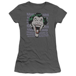 DC Comics Dastardly Merriment - Juniors T-Shirt Juniors T-Shirt Joker   
