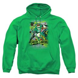 Green Lantern Space Sector 2814 - Pullover Hoodie Pullover Hoodie Green Lantern   