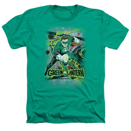 DC Comics Space Sector 2814 - Men's Heather T-Shirt Men's Heather T-Shirt Green Lantern   