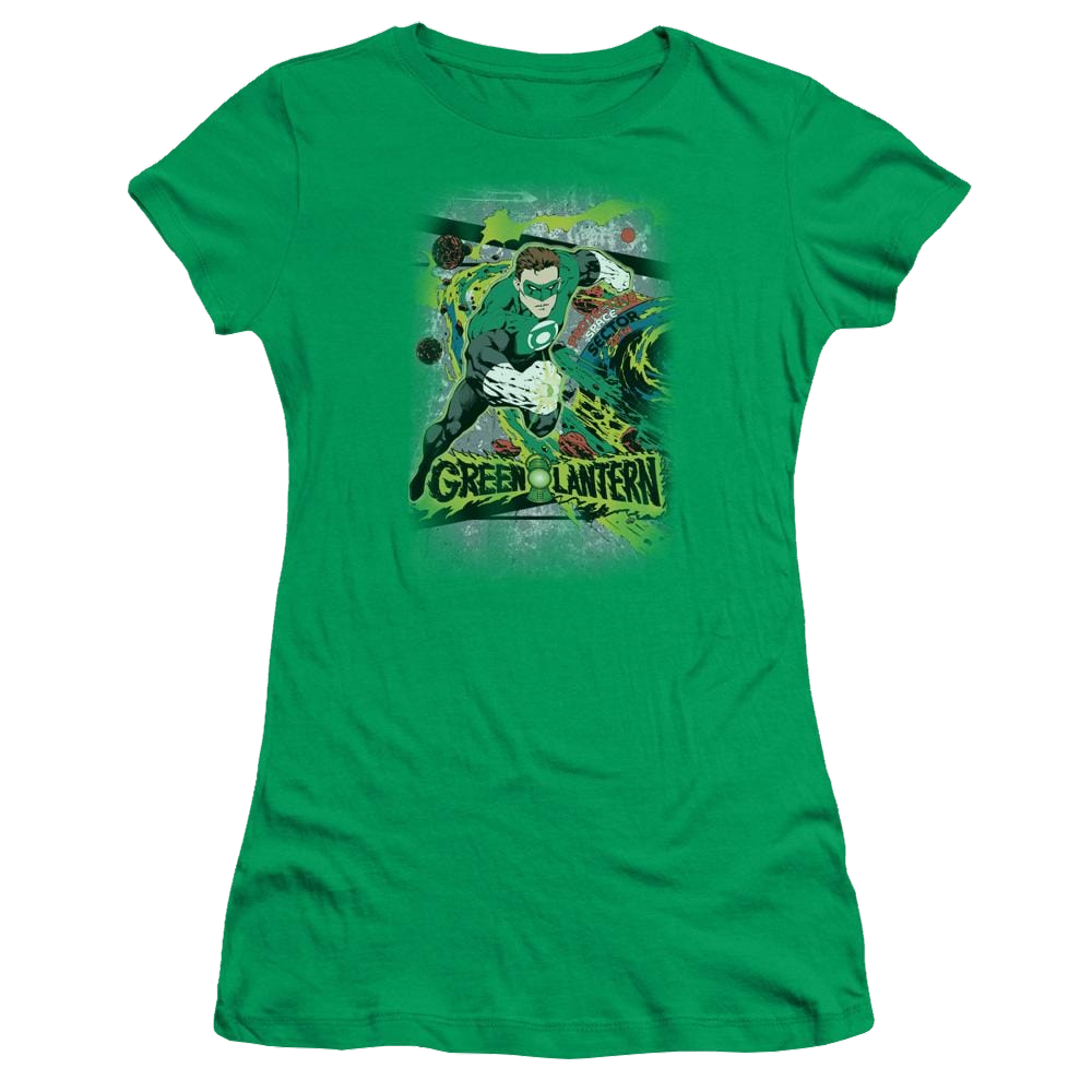 DC Comics Space Sector 2814 - Juniors T-Shirt Juniors T-Shirt Green Lantern   