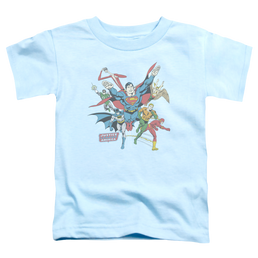 Justice League Lead The Charge - Toddler T-Shirt Toddler T-Shirt Justice League   