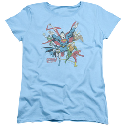 DC Comics Lead The Charge - Women's T-Shirt Women's T-Shirt Justice League   