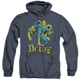 Dr. Fate Dr Fate Ankh - Heather Pullover Hoodie Heather Pullover Hoodie Dr. Fate   