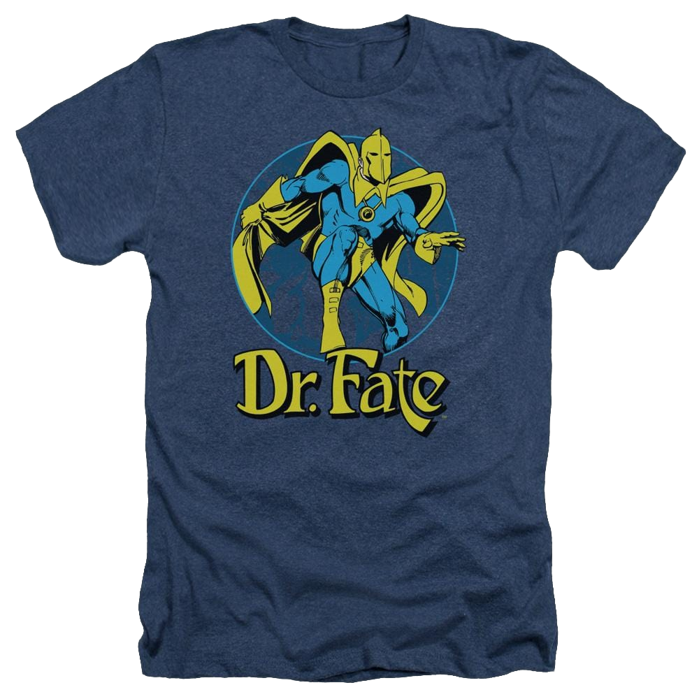 DC Comics Dr Fate Ankh - Men's Heather T-Shirt Men's Heather T-Shirt Dr. Fate   