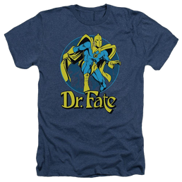 DC Comics Dr Fate Ankh - Men's Heather T-Shirt Men's Heather T-Shirt Dr. Fate   