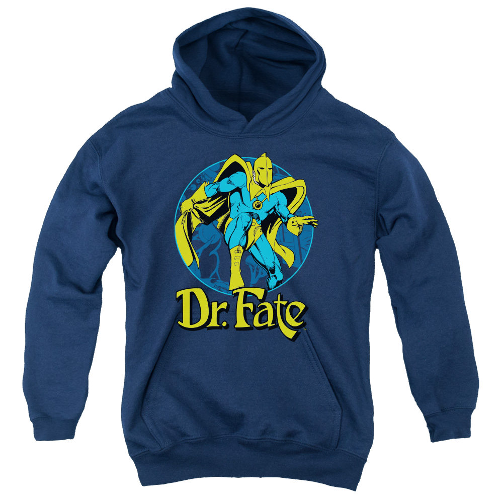 Dr. Fate Dr Fate Ankh - Youth Hoodie Youth Hoodie (Ages 8-12) Dr. Fate   