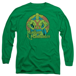 DC Comics Martian Manhunter - Men's Long Sleeve T-Shirt Men's Long Sleeve T-Shirt Martian Manhunter   