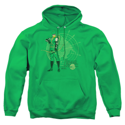 Green Arrow Arrow Target - Pullover Hoodie Pullover Hoodie Green Arrow   