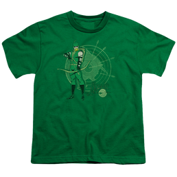 Green Arrow Arrow Target - Youth T-Shirt Youth T-Shirt (Ages 8-12) Green Arrow   