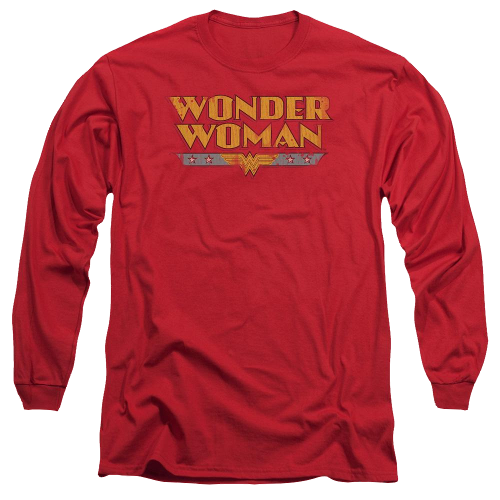 DC Comics Wonder Woman Logo - Men's Long Sleeve T-Shirt Men's Long Sleeve T-Shirt Wonder Woman   