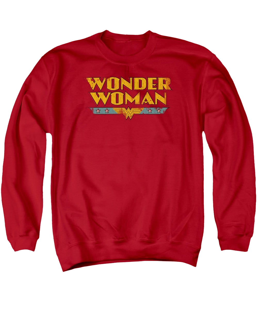 DC Comics Wonder Woman Logo - Men's Crewneck Sweatshirt Men's Crewneck Sweatshirt Wonder Woman   