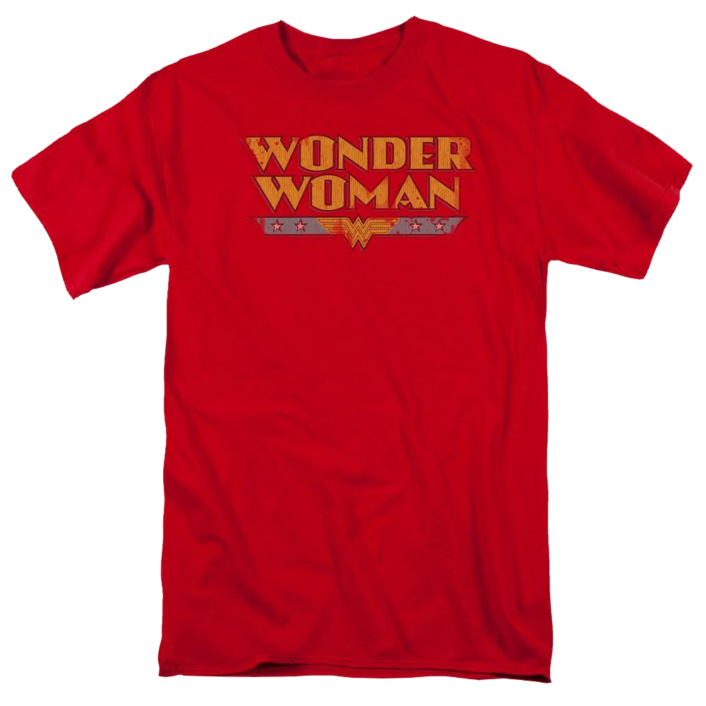 DC Comics Wonder Woman Logo - Men's Regular Fit T-Shirt Men's Regular Fit T-Shirt Wonder Woman   