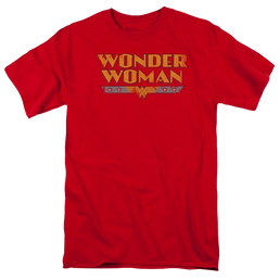 DC Comics Wonder Woman Logo - Men's Regular Fit T-Shirt Men's Regular Fit T-Shirt Wonder Woman   