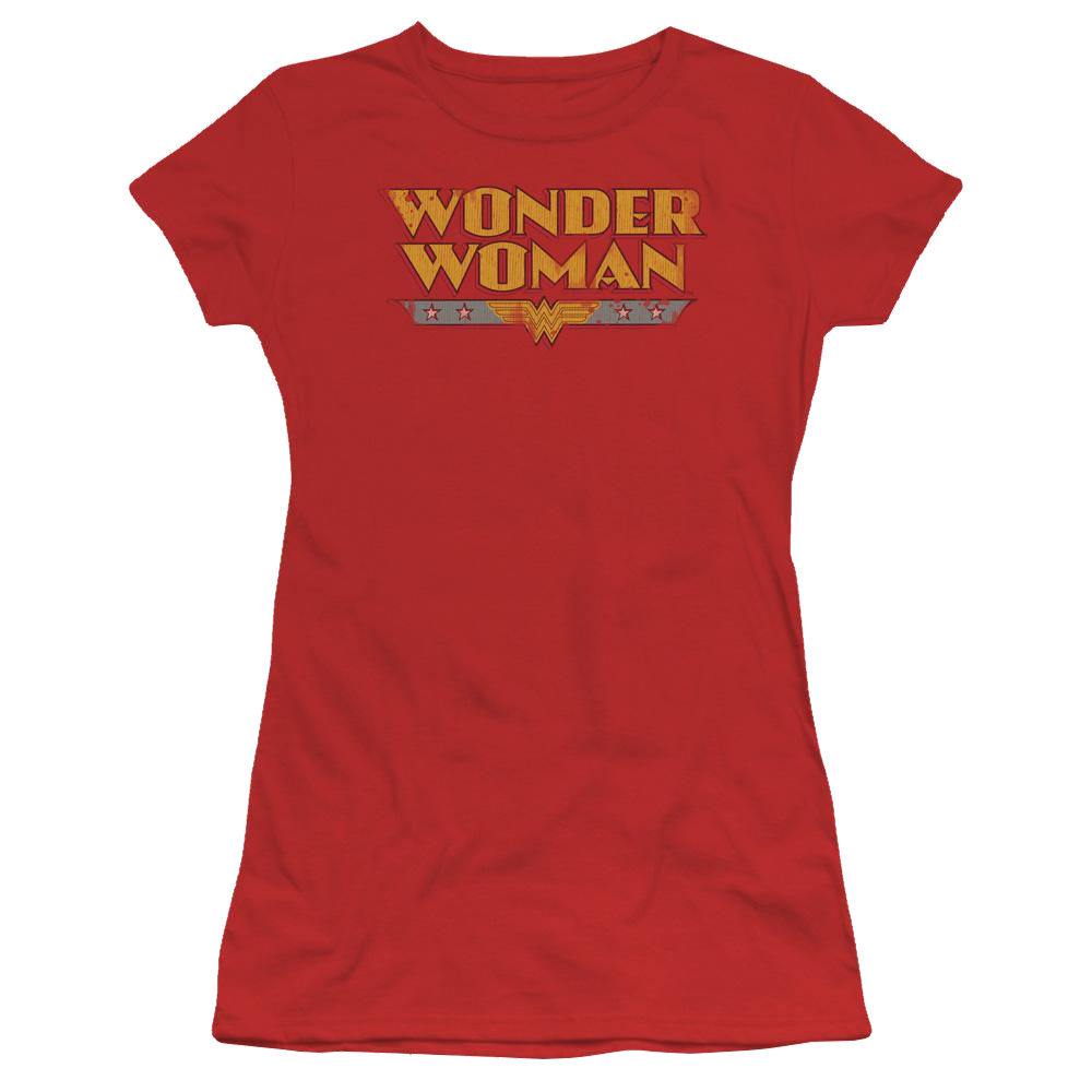DC Comics Wonder Woman Logo - Juniors T-Shirt Juniors T-Shirt Wonder Woman   