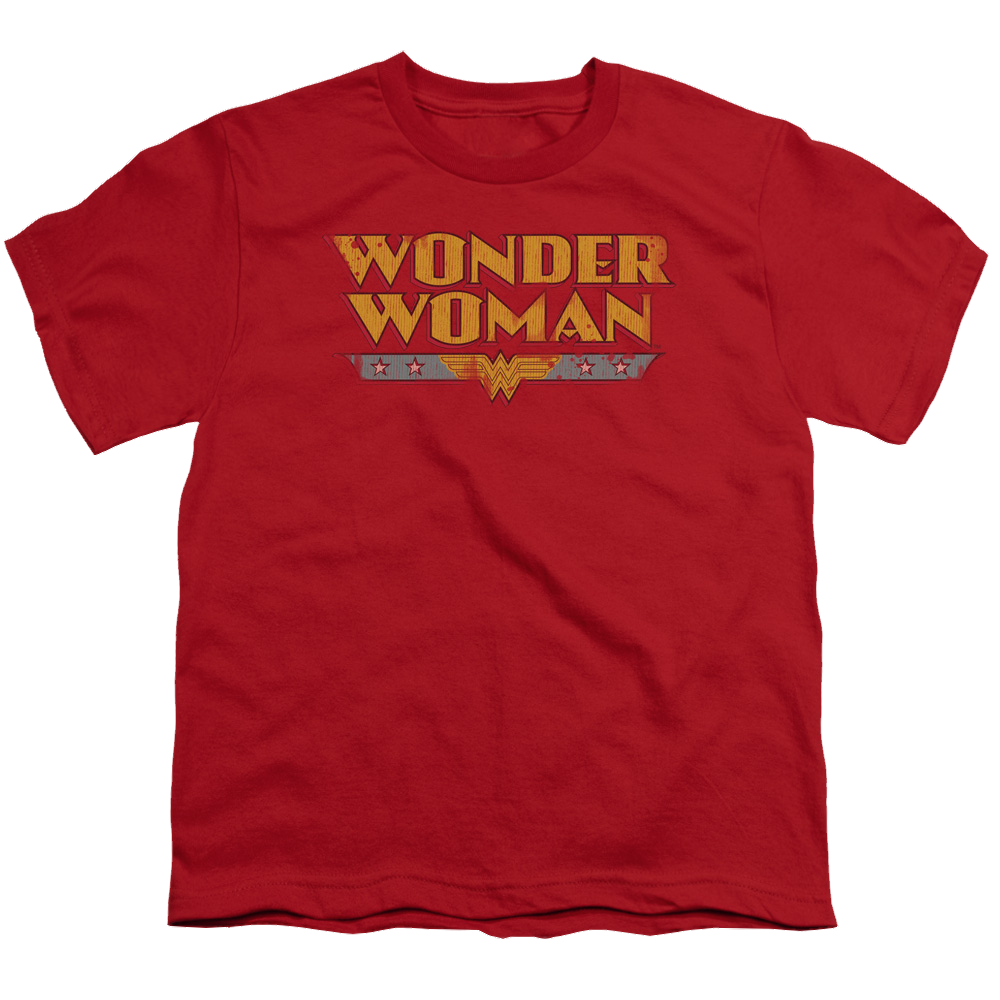 Wonder Woman Wonder Woman Logo - Youth T-Shirt Youth T-Shirt (Ages 8-12) Wonder Woman   