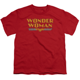 Wonder Woman Wonder Woman Logo - Youth T-Shirt Youth T-Shirt (Ages 8-12) Wonder Woman   