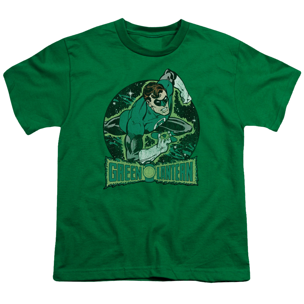 Green Lantern In The Spotlight - Youth T-Shirt Youth T-Shirt (Ages 8-12) Green Lantern   
