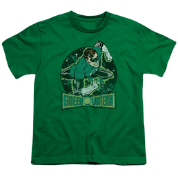 Green Lantern In The Spotlight - Youth T-Shirt Youth T-Shirt (Ages 8-12) Green Lantern   