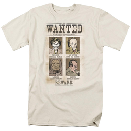 DC Comics Wanted Poster - Men's Regular Fit T-Shirt Men's Regular Fit T-Shirt DC Comics   