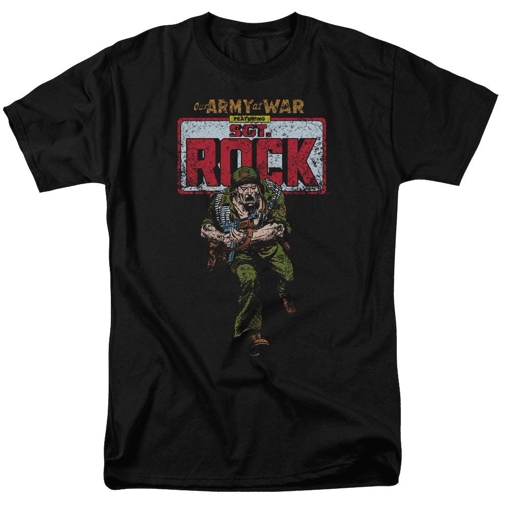 DC Comics Sgt Rock - Men's Regular Fit T-Shirt Men's Regular Fit T-Shirt DC Comics   