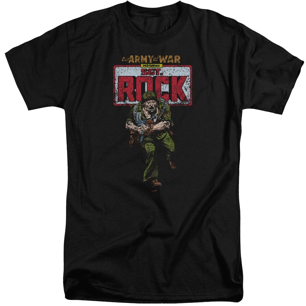 DC Comics Sgt Rock - Men's Tall Fit T-Shirt Men's Tall Fit T-Shirt DC Comics   