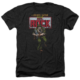 DC Comics Sgt Rock - Men's Heather T-Shirt Men's Heather T-Shirt DC Comics   