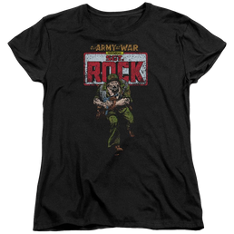 DC Comics Sgt Rock - Women's T-Shirt Women's T-Shirt DC Comics   