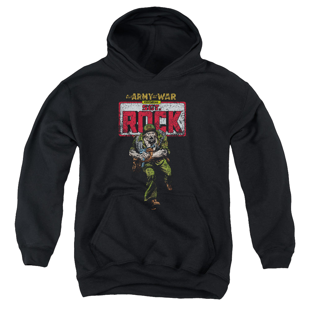 More DC Characters Sgt Rock - Youth Hoodie Youth Hoodie (Ages 8-12) DC Comics   