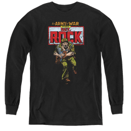 More Dc Characters Sgt Rock - Youth Long Sleeve T-Shirt Youth Long Sleeve T-Shirt DC Comics   