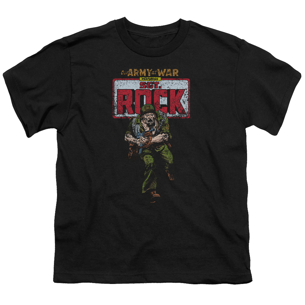 More DC Characters Sgt Rock - Youth T-Shirt Youth T-Shirt (Ages 8-12) DC Comics   
