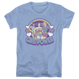 Justice League Retro Girl Power - Women's T-Shirt Women's T-Shirt Justice League   
