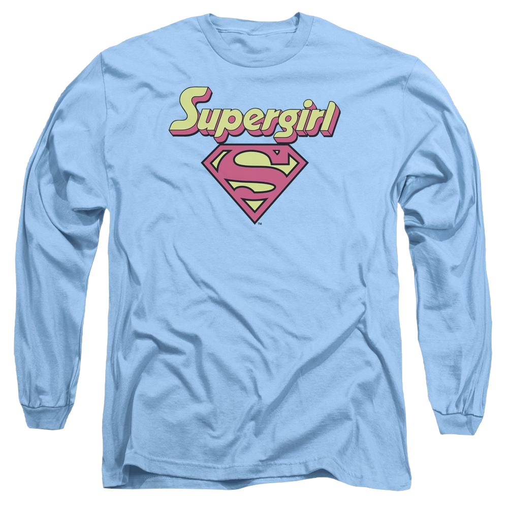 DC Comics Im A Supergirl - Men's Long Sleeve T-Shirt Men's Long Sleeve T-Shirt Superman   