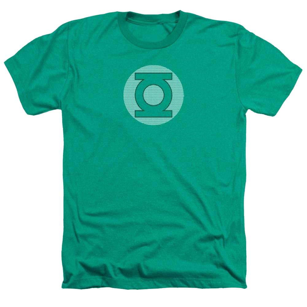 DC Comics Gl Little Logos - Men's Heather T-Shirt Men's Heather T-Shirt Green Lantern   