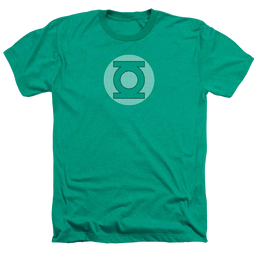 DC Comics Gl Little Logos - Men's Heather T-Shirt Men's Heather T-Shirt Green Lantern   