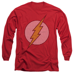 Flash, The Flash Little Logos - Men's Long Sleeve T-Shirt Men's Long Sleeve T-Shirt The Flash   